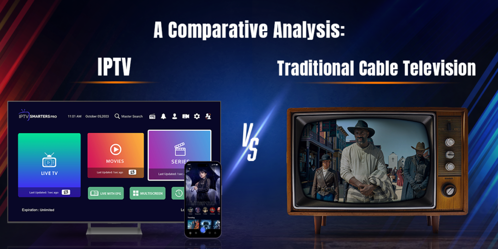 How does IPTV differ from traditional TV